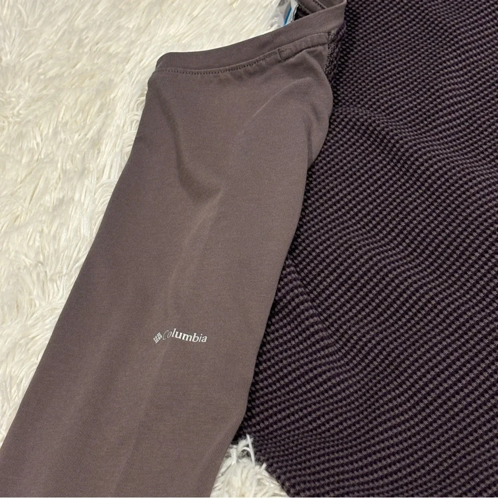 Columbia Womens Thermal Waffle Knit Long Sleeve pullover Shirt Size XL - Picture 9 of 11
